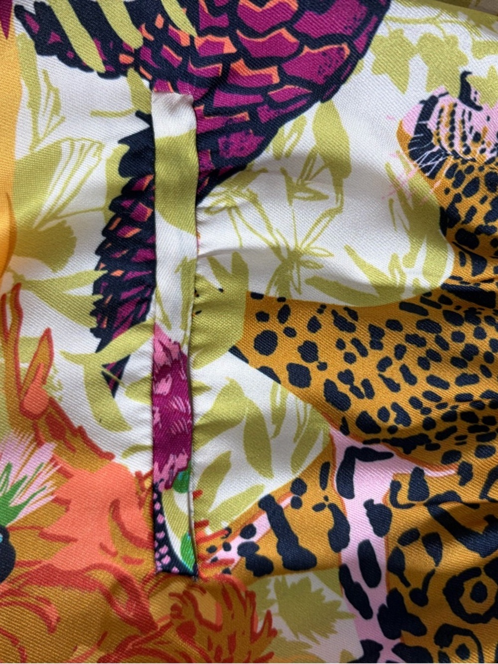 J Crew Vibrant Safari Animal Print Pants - Multicolor 0 - Picture 11 of 13